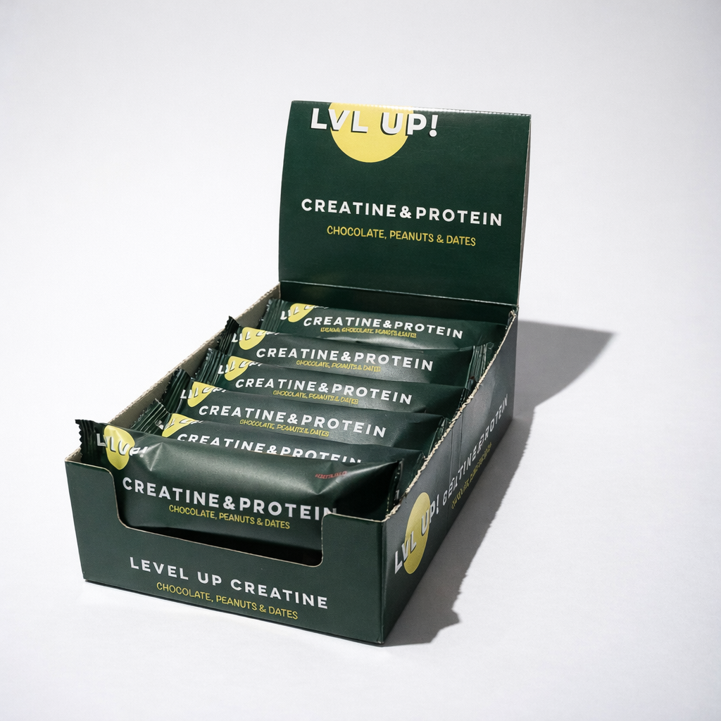 CREATINE&PROTEIN BARS X 12 (CRUNCHY NUTS)